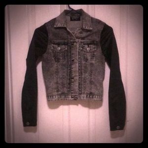 John Galt 💫 Denim & Faux leather Jacket 💫